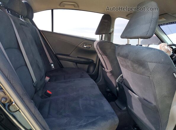 JHMCR6F37HC018382 2017 HONDA ACCORD Black Rear seats view