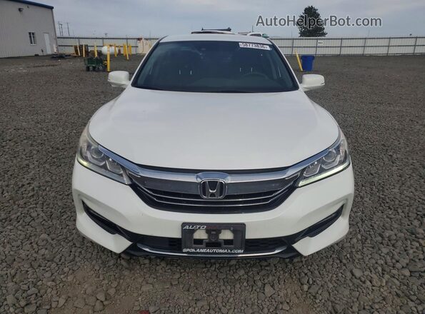 JHMCR6F38HC003681 2017 HONDA ACCORD White წინა ხედი