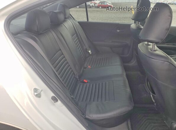 JHMCR6F38HC003681 2017 HONDA ACCORD White უკანა სავარძლების ხედი