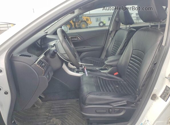 JHMCR6F38HC003681 2017 HONDA ACCORD White წინა სალონის ხედი