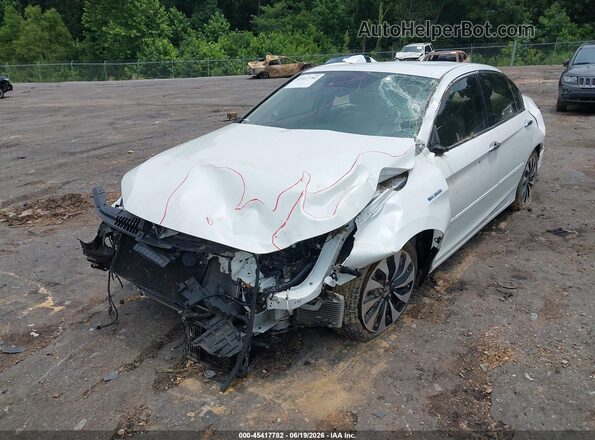 JHMCR6F38HC004491 2017 HONDA ACCORD White წინა ხედი