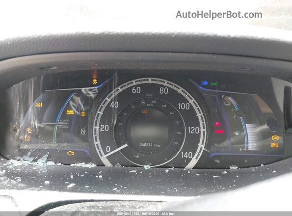 JHMCR6F38HC004491 2017 HONDA ACCORD White უკანა სავარძლების ხედი