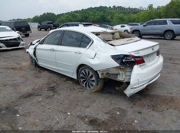 JHMCR6F38HC004491 2017 HONDA ACCORD White უკანა მარცხენა