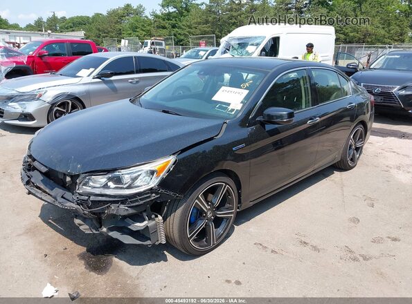 JHMCR6F3XHC011801 2017 HONDA ACCORD Black Front left