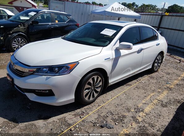 JHMCR6F50HC007466 2017 HONDA ACCORD White Front left