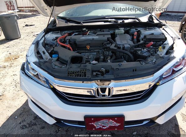 JHMCR6F50HC007466 2017 HONDA ACCORD White Rear view