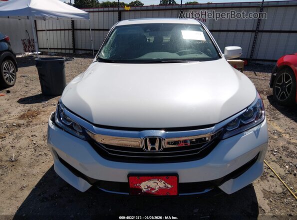 JHMCR6F50HC007466 2017 HONDA ACCORD White Instrument cluster view