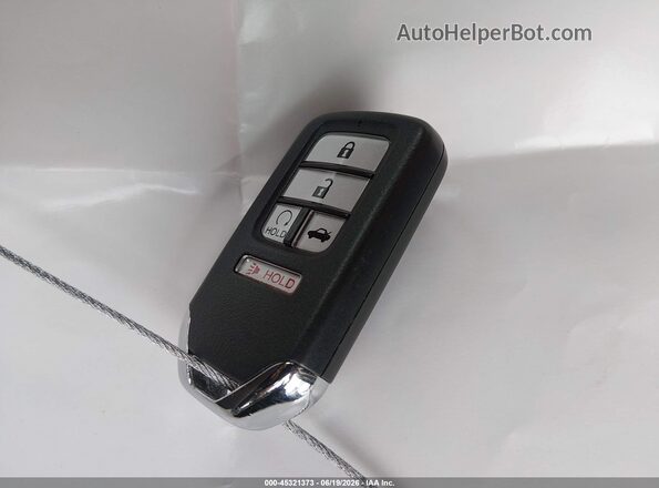 JHMCR6F50HC007466 2017 HONDA ACCORD White Dashboard view