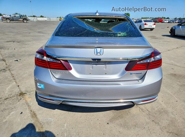 JHMCR6F51HC030187 2017 HONDA ACCORD Silver Widok z tyłu