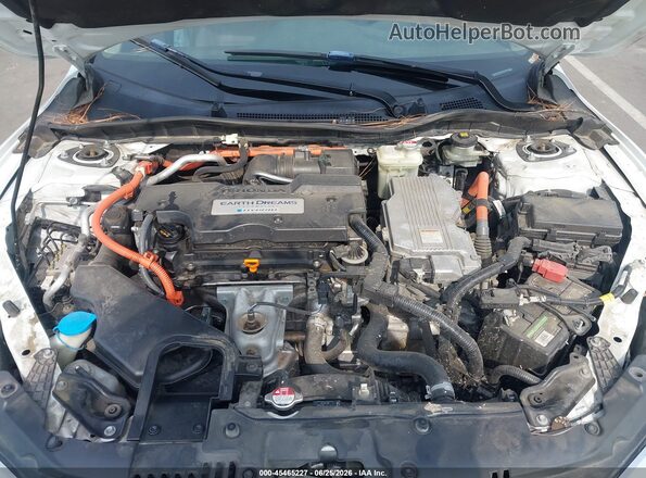 JHMCR6F52HC020462 2017 HONDA ACCORD Белый Вид сзади
