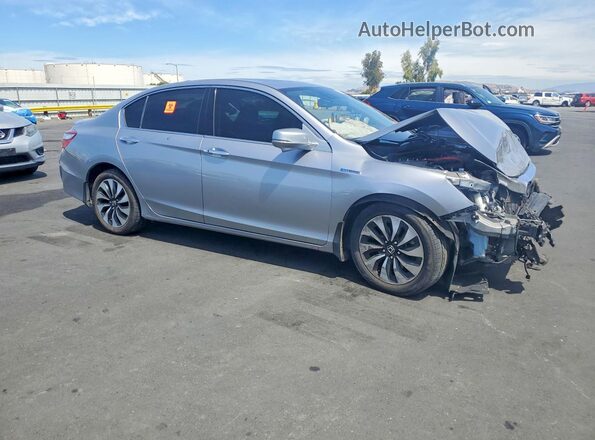 JHMCR6F54HC025050 2017 HONDA ACCORD Silver Delantero derecho