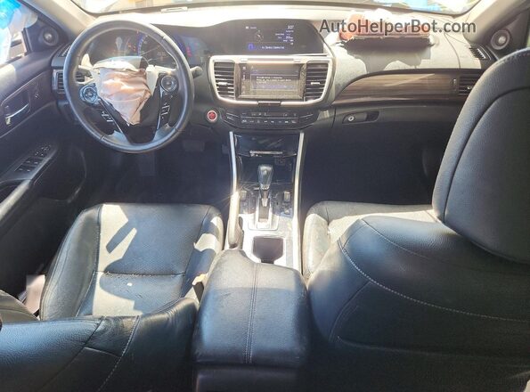 JHMCR6F54HC025050 2017 HONDA ACCORD Silver Vista del salpicadero