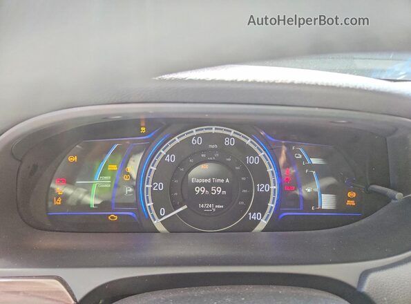 JHMCR6F54HC025050 2017 HONDA ACCORD Silver Vista del cuadro de instrumentos
