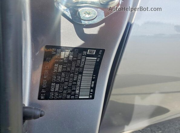 JHMCR6F54HC025050 2017 HONDA ACCORD Silver Vista del compartimento del motor