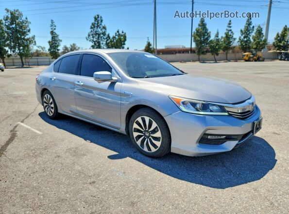 JHMCR6F55HC031827 2017 HONDA ACCORD Silver წინა მარჯვენა
