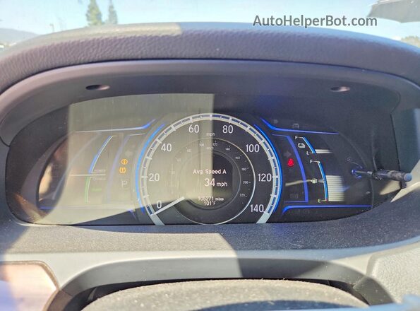 JHMCR6F55HC031827 2017 HONDA ACCORD Silver ხელსაწყოთა პანელის ხედი