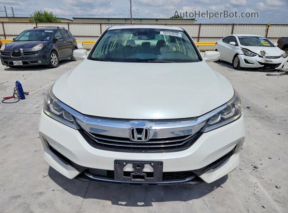 JHMCR6F57HC011479 2017 HONDA ACCORD White Front view