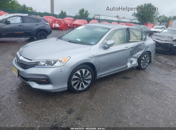 JHMCR6F5XHC021682 2017 HONDA ACCORD Серебряный Передняя левая четверть