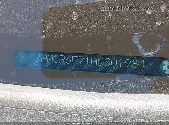 JHMCR6F71HC001984 2017 HONDA ACCORD Gray ძრავის განყოფილების ხედი