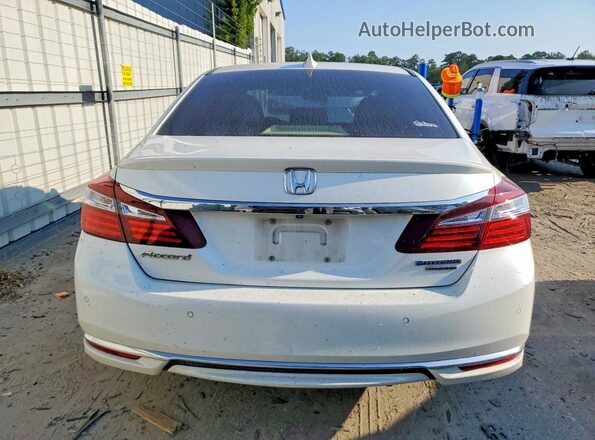 JHMCR6F71HC006019 2017 HONDA ACCORD White Rear view