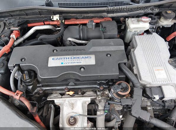 JHMCR6F71HC015920 2017 HONDA ACCORD HYBRID Черный 