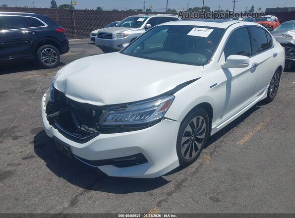 JHMCR6F72HC007163 2017 HONDA ACCORD White Front left