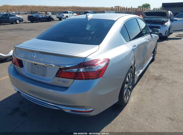 JHMCR6F75HC016679 2017 HONDA ACCORD HYBRID Silver უკანა მარჯვენა