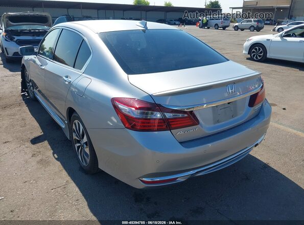 JHMCR6F75HC016679 2017 HONDA ACCORD HYBRID Silver უკანა მარცხენა