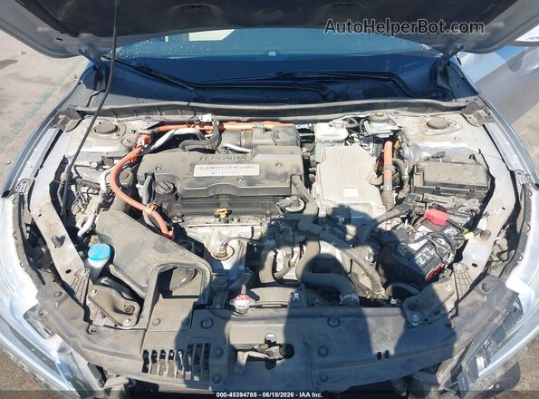 JHMCR6F75HC016679 2017 HONDA ACCORD HYBRID Silver უკანა ხედი