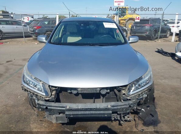 JHMCR6F75HC016679 2017 HONDA ACCORD HYBRID Silver ხელსაწყოთა პანელის ხედი