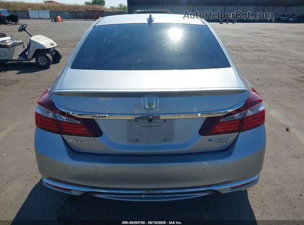 JHMCR6F75HC016679 2017 HONDA ACCORD HYBRID Silver 