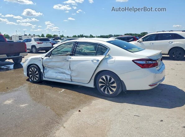 JHMCR6F77HC019891 2017 HONDA ACCORD Белый Задняя левая четверть