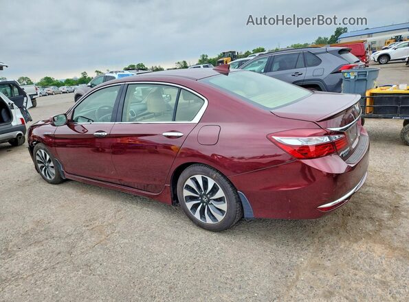 JHMCR6F77HC029434 2017 HONDA ACCORD Maroon 