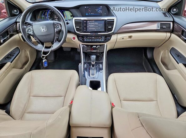 JHMCR6F77HC029434 2017 HONDA ACCORD Maroon 