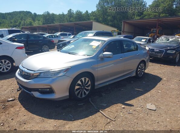 JHMCR6F78HC017647 2017 HONDA ACCORD Серебряный Передняя левая четверть