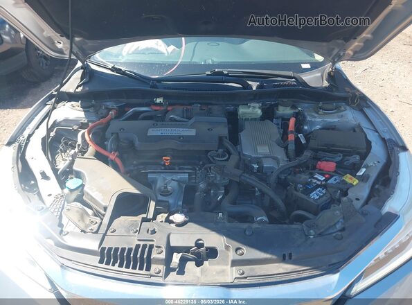 JHMCR6F78HC017647 2017 HONDA ACCORD Серебряный Вид сзади