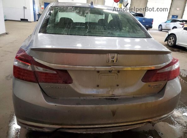 JHMCR6F78HC029460 2017 HONDA ACCORD Gray უკანა ხედი