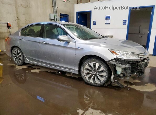 JHMCR6F78HC029460 2017 HONDA ACCORD Gray წინა მარჯვენა