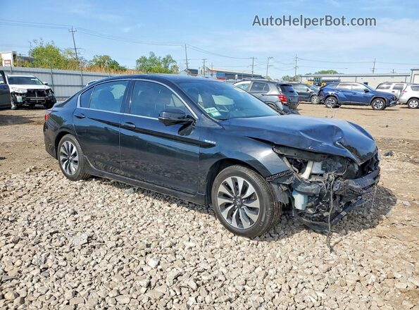 JHMCR6F78HC031192 2017 HONDA ACCORD Black წინა მარჯვენა