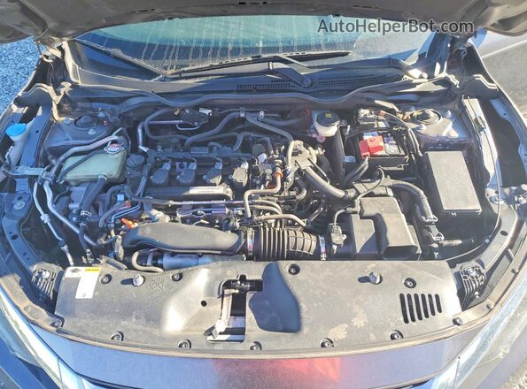 JHMFC1F30JX012813 2018 HONDA CIVIC Silver Rear interior view