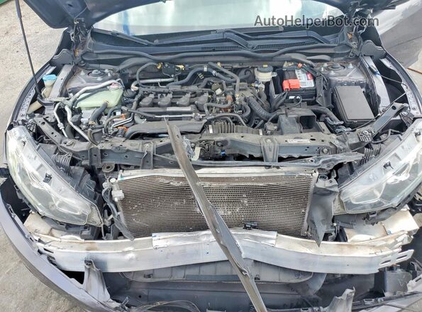 JHMFC1F30JX039848 2018 HONDA CIVIC Gray 