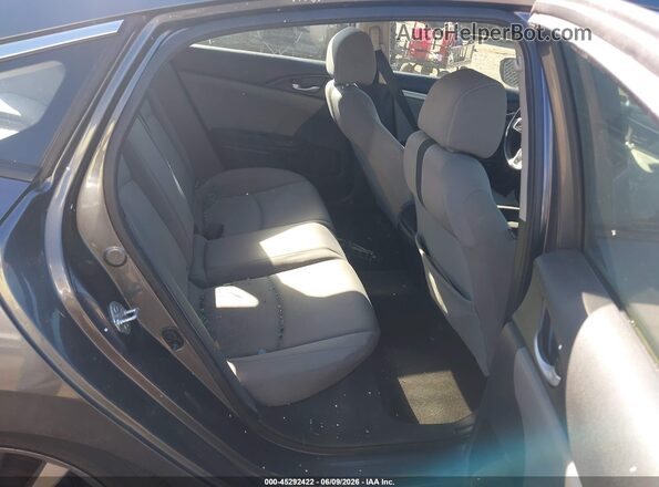 JHMFC1F31KX001319 2019 HONDA CIVIC Gray Vista de la etiqueta del VIN