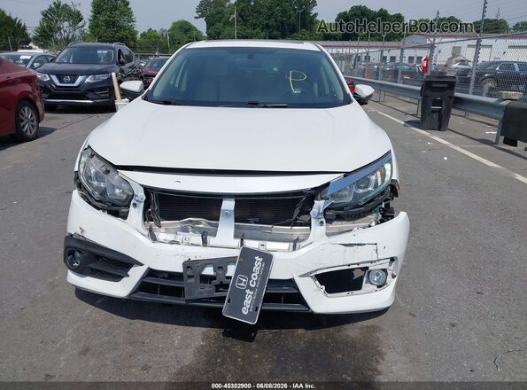 JHMFC1F32JX001053 2018 HONDA CIVIC White ხელსაწყოთა პანელის ხედი