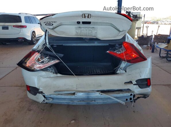 JHMFC1F32JX006625 2018 HONDA CIVIC White უკანა ხედი