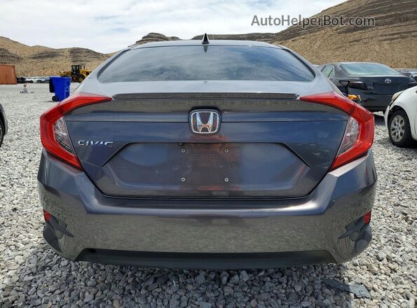 JHMFC1F32JX009590 2018 HONDA CIVIC Gray Widok z tyłu