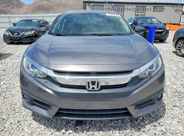 JHMFC1F32JX009590 2018 HONDA CIVIC Gray Widok z przodu