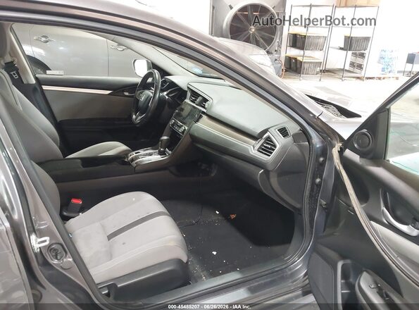 JHMFC1F32JX036739 2018 HONDA CIVIC Gray Widok wnętrza z przodu
