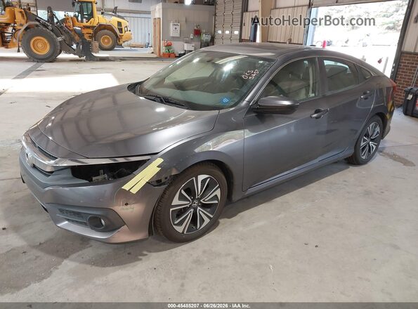 JHMFC1F32JX036739 2018 HONDA CIVIC Gray Przód lewy