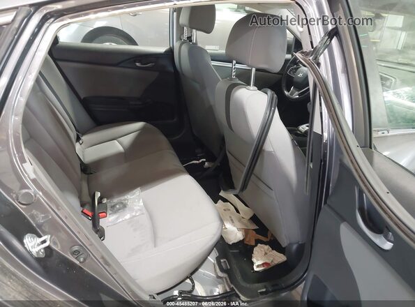 JHMFC1F32JX036739 2018 HONDA CIVIC Gray Widok naklejki z numerem VIN