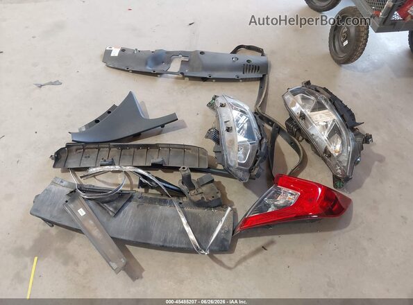 JHMFC1F32JX036739 2018 HONDA CIVIC Gray Widok zestawu wskaźników